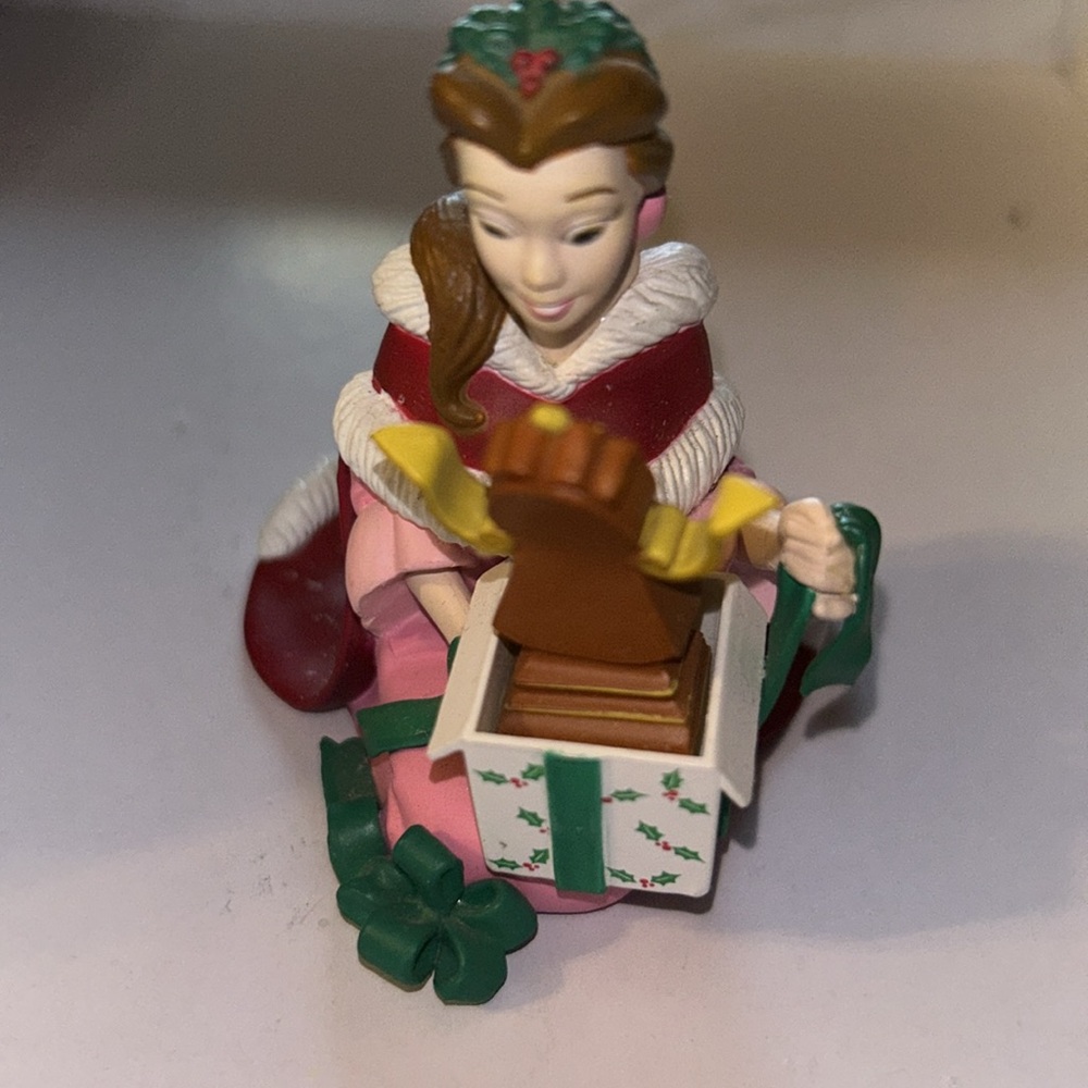 Disney Belle with clock ornament - Picture 2 of 3